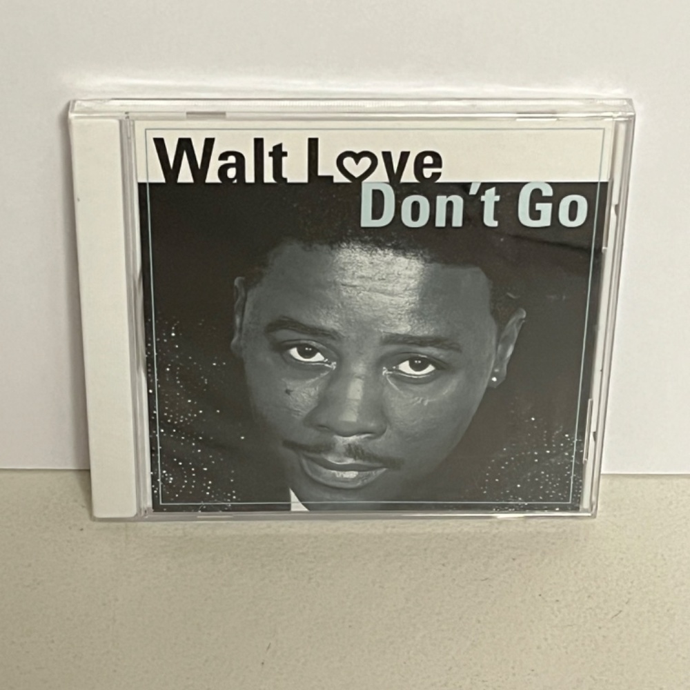 2000 Walt Love Don't Go CD Vintage Deadstock